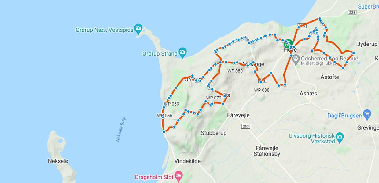 Geopark Bjerg Grand Prix | 2023 | Kort | Google Maps | Download gpx